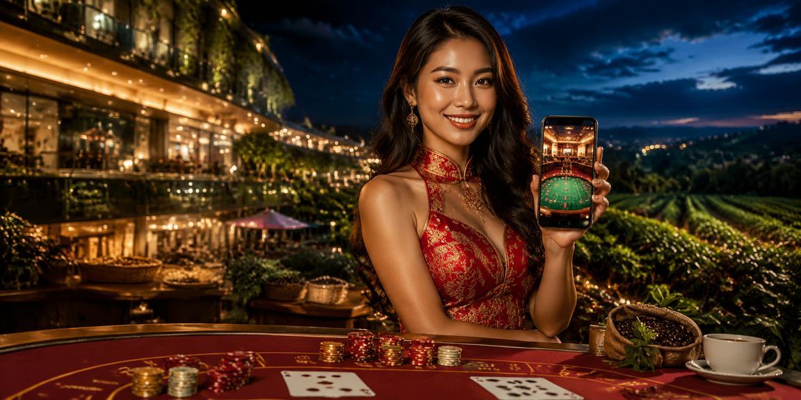 Màn hình slots jackpot trực tuyến với biểu tượng rồng vàng phong cách châu Á